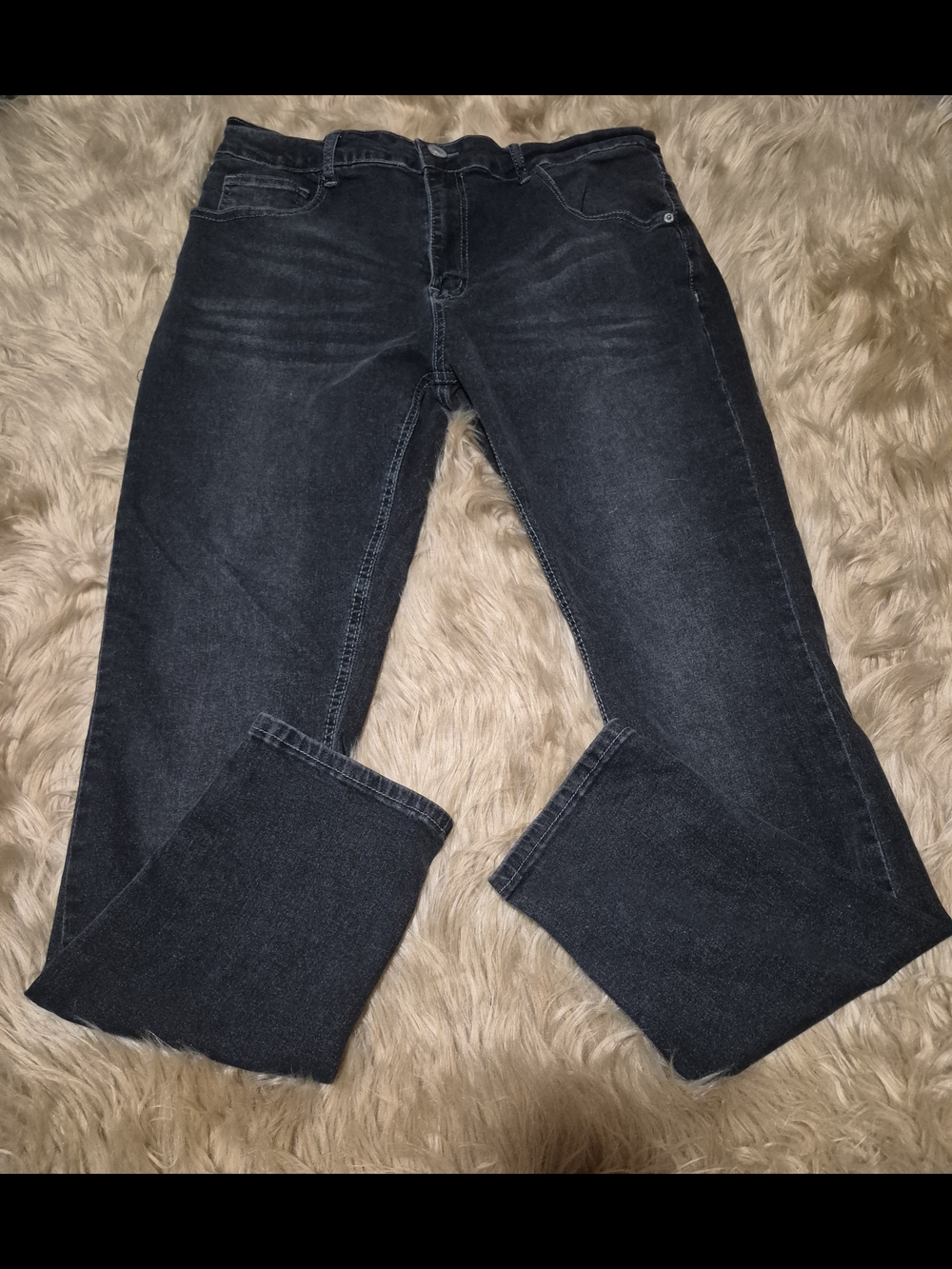 Dark Grey / Light Black Skinny Jeans Men's Sz. 34